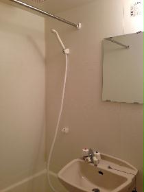 Bath. Bathroom with bathroom dryer