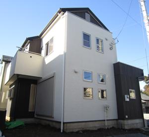 Building plan example (exterior photos). Building plan example Building price  14,015,000 yen, Building area 91.09 sq m