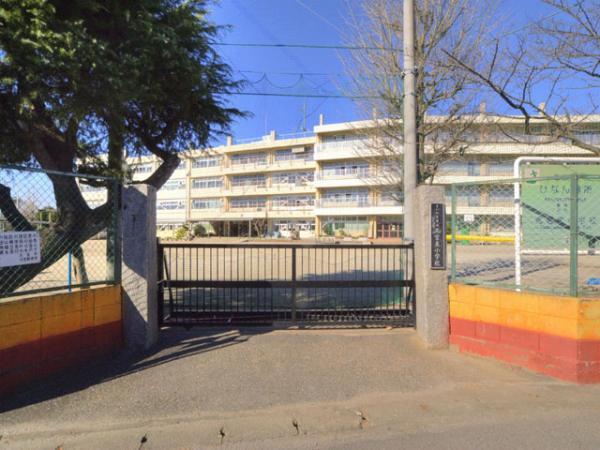 Primary school. 1640m Saitama Municipal horse Miyahigashi elementary school to elementary school