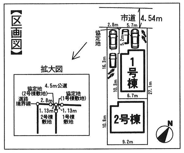 Compartment figure. 37,800,000 yen, 4LDK, Land area 108.55 sq m , Building area 95.22 sq m