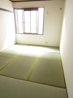 Living and room. Guests can enjoy a Japanese-style interior with tatami
