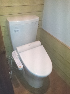 Toilet. Bidet with toilet (is leaving product)