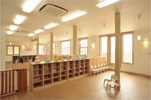 kindergarten ・ Nursery. Just opened two years ago, "forest nursery Mitsuhashi". 910m to