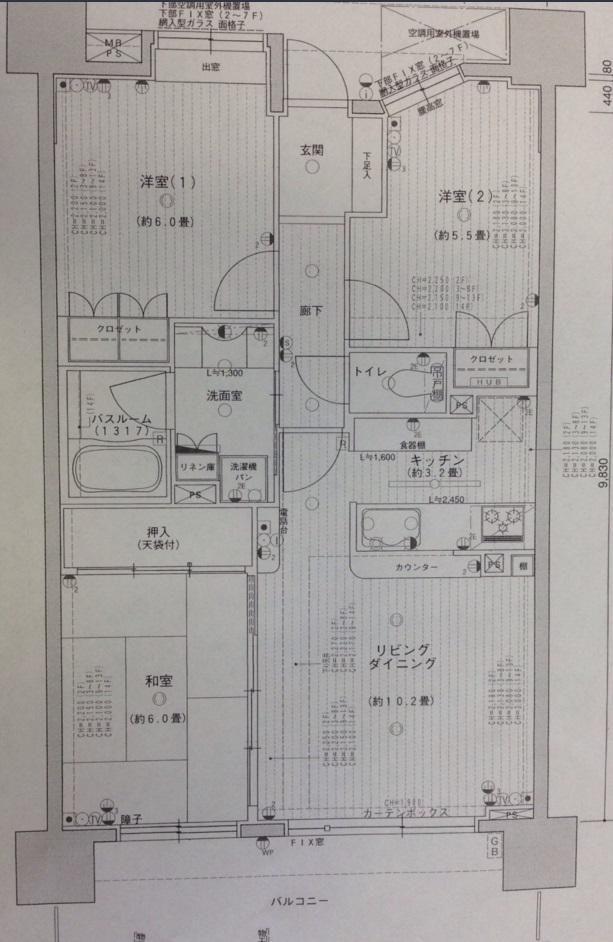 Floor plan. 3LDK, Price 37 million yen, Occupied area 67.56 sq m