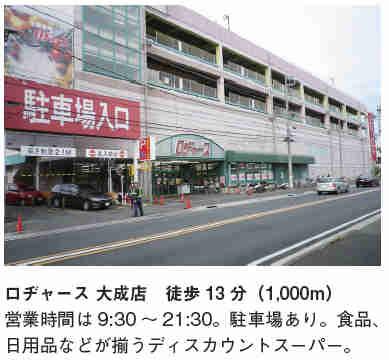 Supermarket. 1000m to Rogers