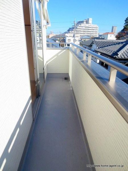 Balcony. Sunny balcony