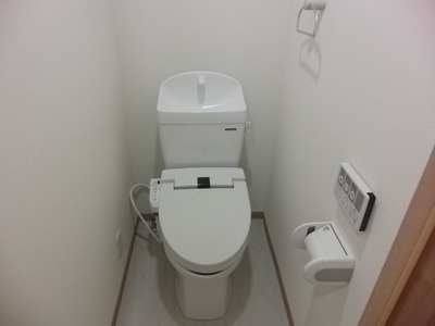 Toilet. With warm water washing toilet seat