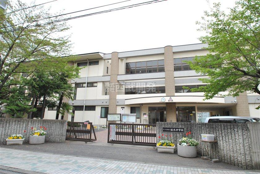 Junior high school. Sakuragi 1250m until junior high school