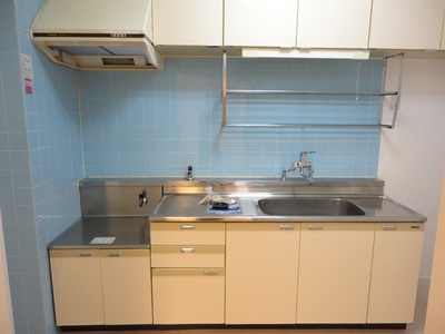Kitchen.  ※ Indoor reference photograph (No. 205 room) Gas stove installation Allowed!