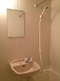 Bath. Bathroom with bathroom dryer