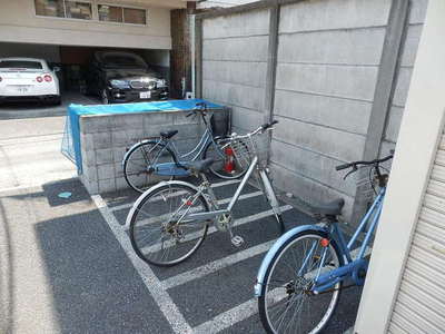 Other common areas. Bicycle parking space