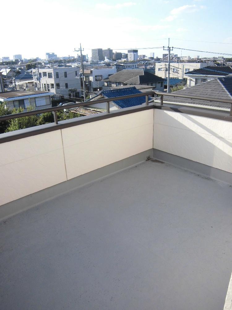 Balcony. Sky balcony (October 2013) Shooting