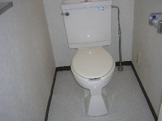 Toilet. Toilet has also become clean. 