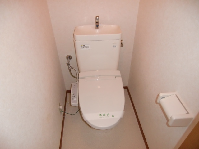 Toilet. With Washlet