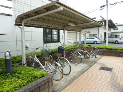 Other common areas. Place for storing bicycles