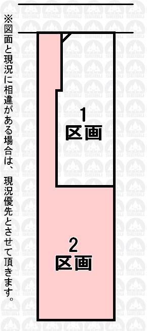 Compartment figure. Land price 49,800,000 yen, Land area 208.21 sq m