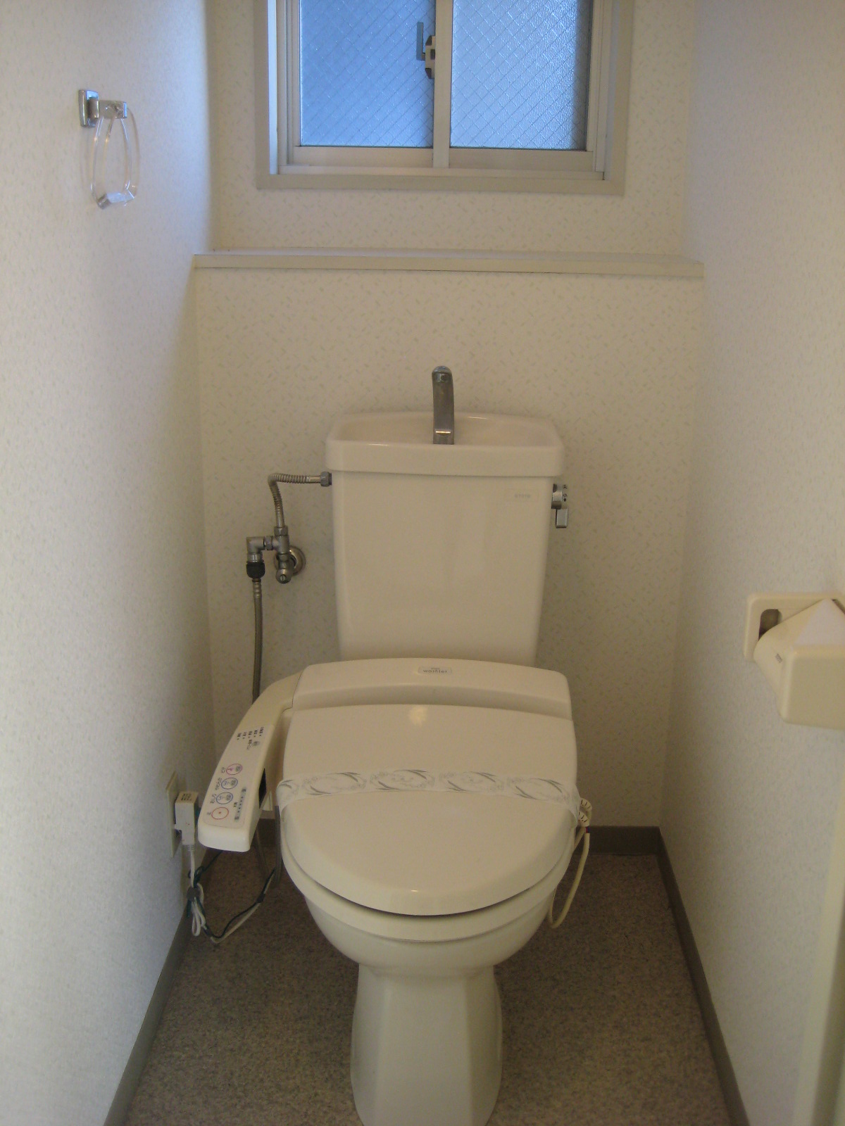 Toilet. Ventilation preeminent if there is a window in the toilet