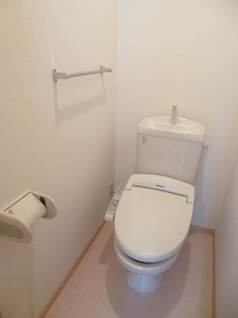 Toilet. of course ・  ・  ・ With Washlet