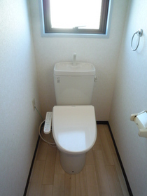 Toilet. I'm glad cleaning function toilet seat.