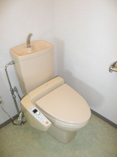 Toilet. Popular toilet with bidet. 