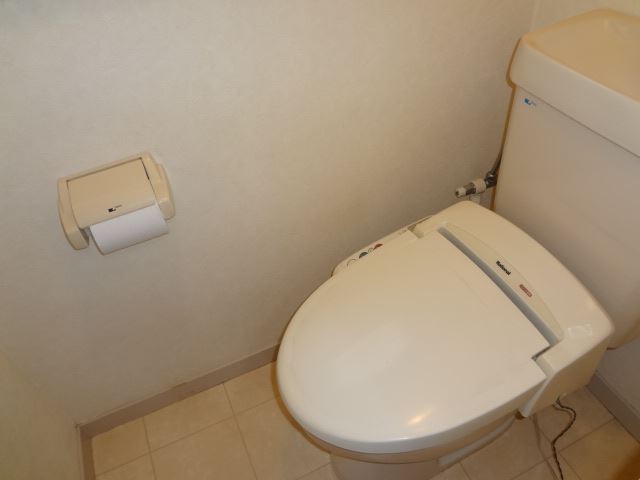 Toilet. Also it comes with a bidet.