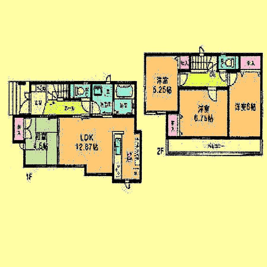 Floor plan. 36,800,000 yen, 4LDK, Land area 91.4 sq m , Building area 66.74 sq m located view in addition to this, It will be provided by the hope of design books, such as layout. 