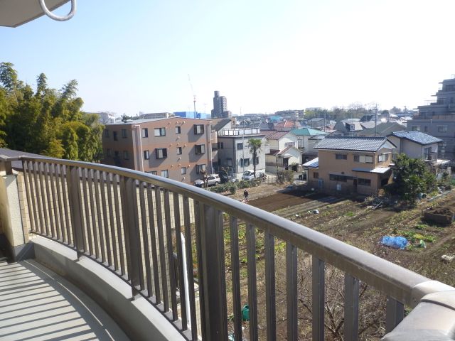 Balcony. It is also a nice view from the balcony.