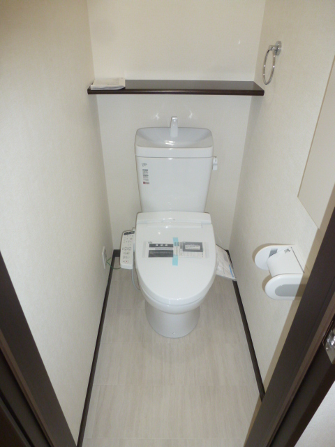 Toilet. Toilet with a clean feeling is, of course, with a bidet