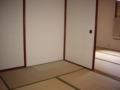 Living and room. West Japanese-style room