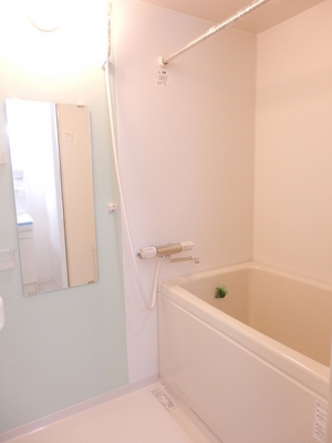 Bath. Bathtub new! With bathroom heating ventilation dryer! 