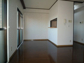 Living and room. LDK as seen from the Japanese-style side.