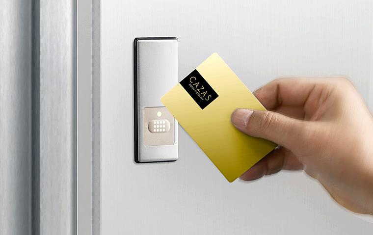 Other Equipment. Card-type entrance door