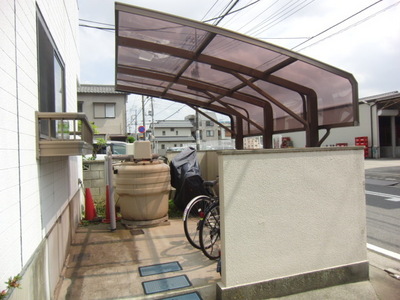 Other common areas. Bicycle-parking space