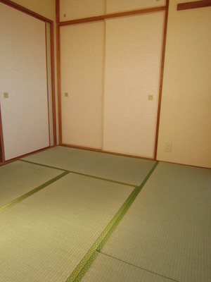 Living and room. Lush good Japanese-style tatami is pleasant