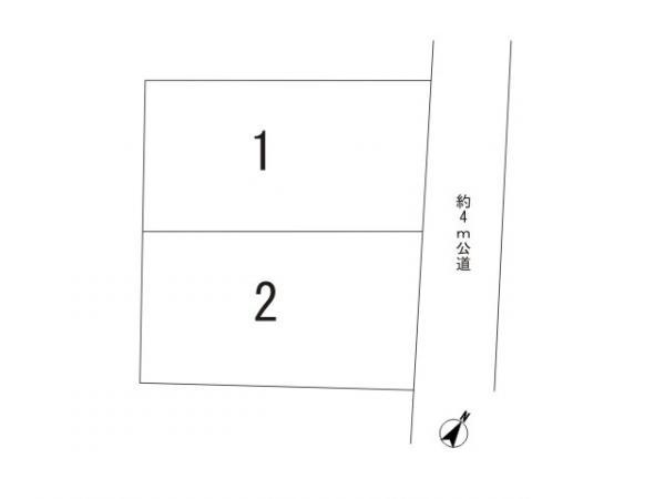 Compartment figure. 33,800,000 yen, 4LDK, Land area 113.75 sq m , Building area 96.46 sq m