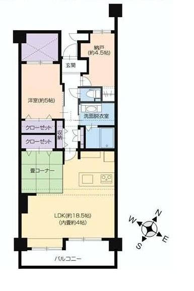 Floor plan. 1LDK+S, Price 16,900,000 yen, Occupied area 66.53 sq m
