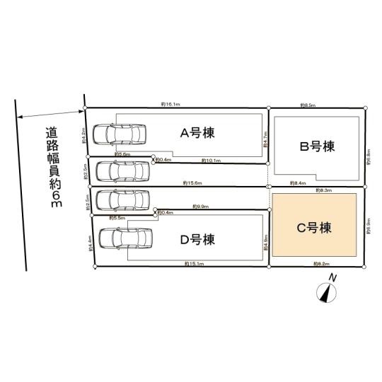 Compartment figure. 37,800,000 yen, 2LDK + 2S (storeroom), Land area 91.62 sq m , Building area 95.37 sq m
