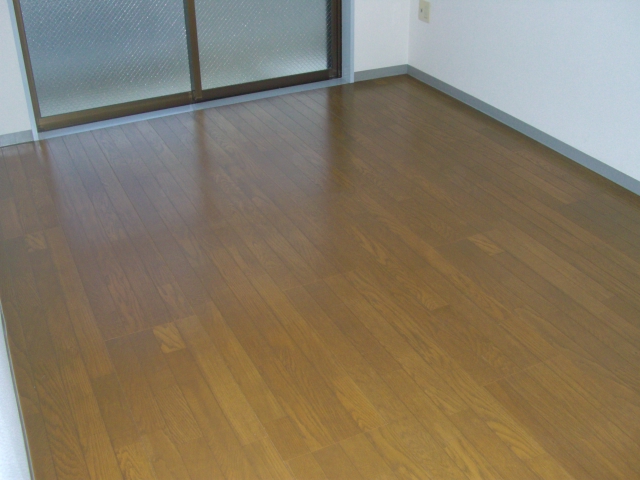 Living and room. Western-style flooring