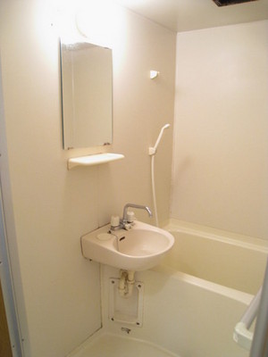 Bath. mirror ・ shower ・ Wash basin and functional unit bus