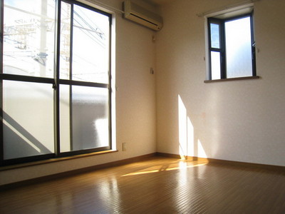 Living and room. Flooring Western-style corner room two-sided lighting