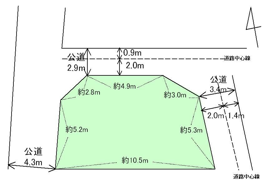 Compartment figure. Land price 11.5 million yen, Land area 65.36 sq m   ◆ No construction conditions