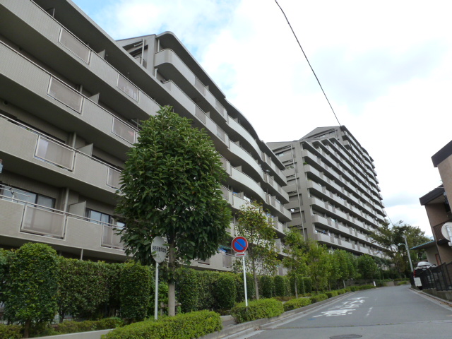 Building appearance. Condominium unique profound feeling