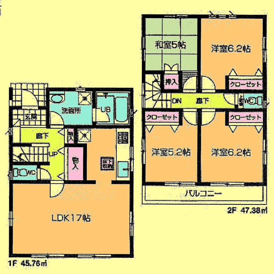 Floor plan. 29,800,000 yen, 4LDK, Land area 110.05 sq m , Building area 93.14 sq m located view in addition to this, It will be provided by the hope of design books, such as layout. 