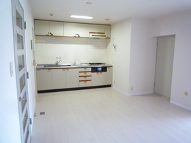 Living and room. 3-neck gas system Kitchen