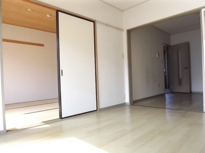 Living and room. Western style room ~ Japanese-style room