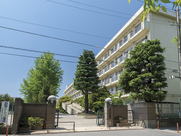 Surrounding environment. Municipal Tokiwa Junior High School (about 1270m ・ 16-minute walk)