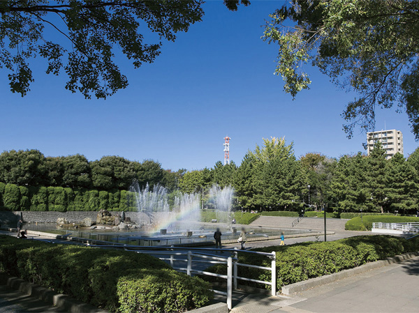Surrounding environment. Prefectural Kitaurawa park (about 210m ・ A 3-minute walk)