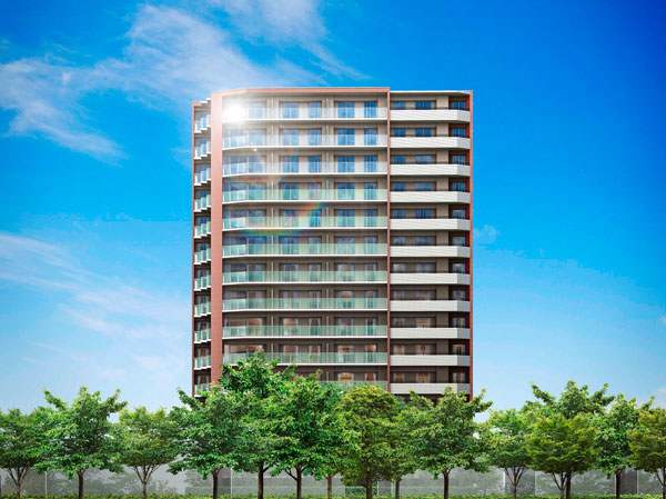 Shared facilities.  [Exterior - Rendering] Tasteful with time in the material, Examine the material to clothe the stately. It was aimed at the landmark 15-story to increase the beauty in every live.