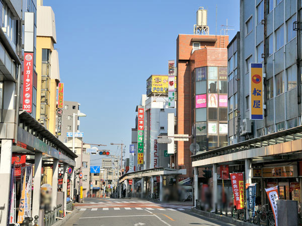 Surrounding environment. Kyoei Association shopping street (a 2-minute walk ・ 100m)