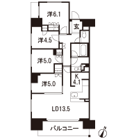 Floor: 4LDK, occupied area: 83.48 sq m, Price: 59,200,000 yen, now on sale